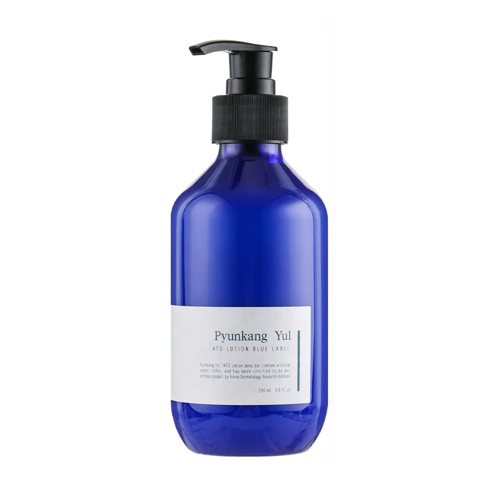 Лосьйон-емульсія для обличчя Pyunkang Yul Ato Lotion Blue Label зволожувальний, з екстрактом жимолості, 290 мл